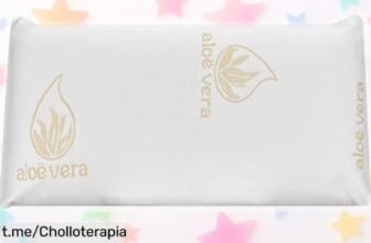 Almohada viscoelástica con aloe vera de Duérmete Online: ¡ofertón limitado para cuidar tu cuello y piel! No te quedes sin la comodidad que mereces, actúa ya y duerme como nunca.