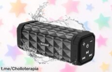 Altavoz Bluetooth Bugani de 30W, rebajado y resistente al agua: Llévate la fiesta a cualquier lugar y siente cada nota antes que se acabe esta oferta única. ¡No te lo pierdas!