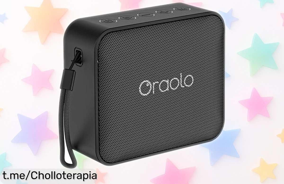 Altavoz Bluetooth portátil con sonido potente y batería de 24h: ¡aprovéchate del precio rebajado y dale ritmo a tus momentos!