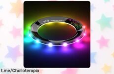 Anillo volador RGB con 36 LEDs: diversión a lo grande para tus peques, ¡aprovéchalo ahora y no pierdas esta oferta imperdible!