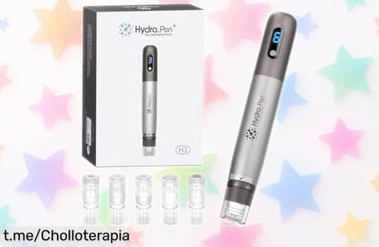 Aplicador de suero automático Dr.Pen con 5 cartuchos para piel y pelo, ¡un descuentazo brutal que no puedes dejar escapar para lucir espectacular y sentirte increíble!