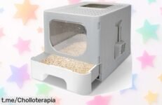 Arenero para gatos Nobleza, espacioso y con bandeja extraíble; ¡ofertón increíbles que no podrás dejar pasar! Dale a tu peludo lo mejor antes de que desaparezca.