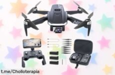 Asombroso Gps drones con cámara 4K HD para adultos, ¡vuela hasta 90 min y captura momentos únicos a un precio rebajado que se agota! ¡No dejes pasar esta oportunidad increíble!
