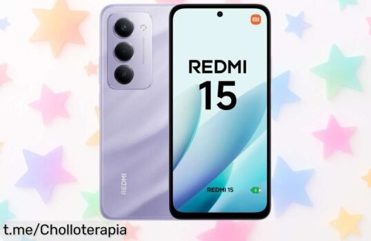 Asombroso smartphone Xiaomi Redmi 15 con pantalla gigante y cámara de 50 MP a precio loco, ¡no pierdas esta oportunidad emocionante antes de que se acabe!