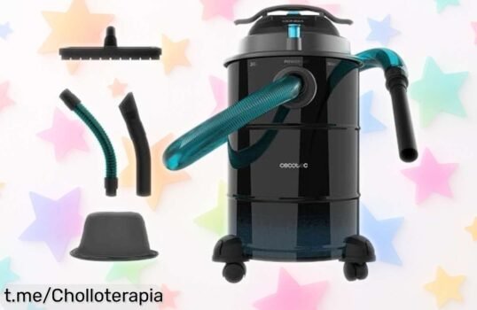 Aspirador de cenizas Cecotec Conga Ash 6000 a precio rebajado: ¡el aliado que necesitas para dejar todo impecable sin esfuerzo! No te lo pierdas, este super chollo vuela.