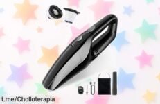 Aspirador de mano SERVOMASTER ultra potente y sin cables a precio rebajado, lleva tu limpieza al siguiente nivel y disfruta la satisfacción de dejar todo impecable ¡Aprovecha ya!