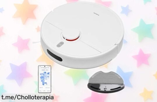 Aspirador robot Xiaomi de succión potente y navegación láser, ¡rebajado a un precio increíble para que limpies sin esfuerzo y tu hogar brille de felicidad!