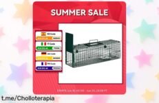 Atrapa con cariño tus problemillas: Trampa para animales vivos Outsunny 60x18x20 cm a precio loco solo por tiempo limitado. ¡No dejes pasar esta oportunidad y siente la paz que buscas!
