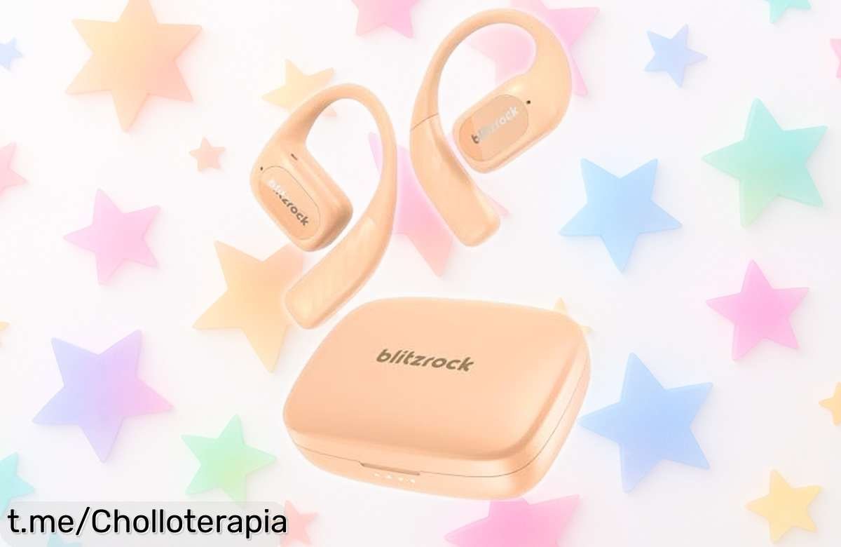 Auriculares inalámbricos BlitzRock Bluetooth 5.3 con sonido espectacular a precio rebajado, aprovecha este super chollo y vive tu música como nunca antes ¡No te lo pierdas!