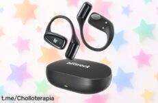 Auriculares inalámbricos BlitzRock con sonido potente y 28 horas de música, ¡ofertón rebajado por tiempo limitado que te hará vibrar! No dejes pasar este chollo, llévalos ya.