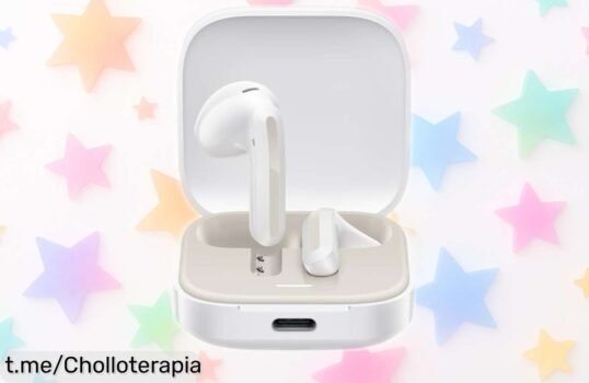 Auriculares inalámbricos Xiaomi con cancelación de ruido y graves potentes, ¡aprovecha la oferta rebajada y siente cada nota como nunca antes en tus oídos!