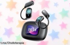 Auriculares traductores de voz 3 en 1 con IA que entienden 135 idiomas: super chollo rebajado, no pierdas ni una palabra. ¡Date prisa, se acaban volando!