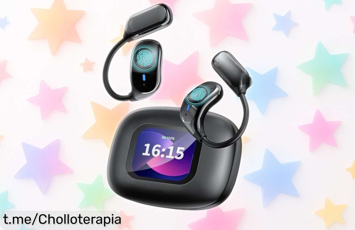 Auriculares traductores de voz 3 en 1 con IA que entienden 135 idiomas: super chollo rebajado, no pierdas ni una palabra. ¡Date prisa, se acaban volando!