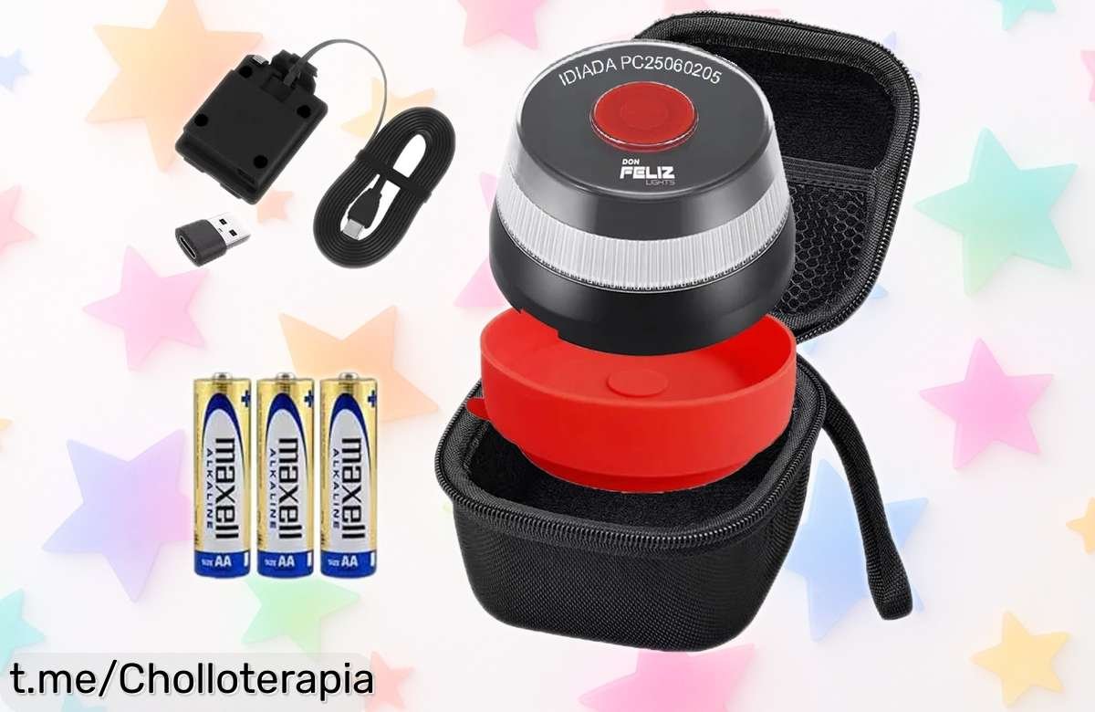 Baliza de emergencia V16 con geolocalización DGT 3.0, descubre el precio loco que te dará seguridad en carretera y no te preocupes más al conducir. ¡Aprovecha este super chollo ya!