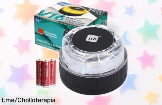 Baliza de emergencia con geolocalización y luces LED a 1 km, precio rebajado: ¡no esperes más para cuidar de ti! Aprovecha este super chollo y siente la seguridad al instante.