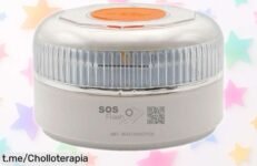 Baliza luz de emergencia DGT para coche, elegante diseño negro a precio rebajado que no creerás. La seguridad que necesitas, ¡no te quedes sin la tuya antes de que se agoten!