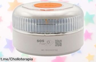 Baliza luz de emergencia DGT para coche, elegante diseño negro a precio rebajado que no creerás. La seguridad que necesitas, ¡no te quedes sin la tuya antes de que se agoten!