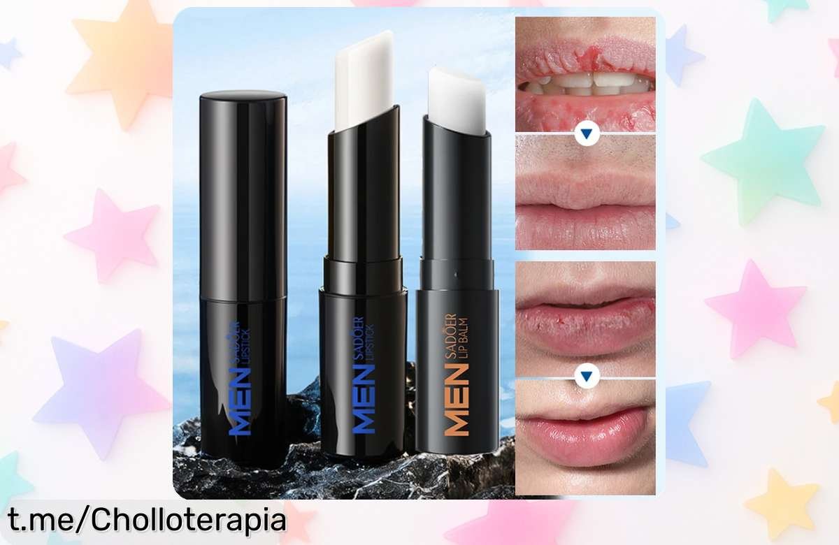 Bálsamo labial de vaselina SADOER con hidratación profunda y frescura a un precio rebajado que no te puedes perder, ¡cuida tus labios antes de que se acabe esta oferta increíble!