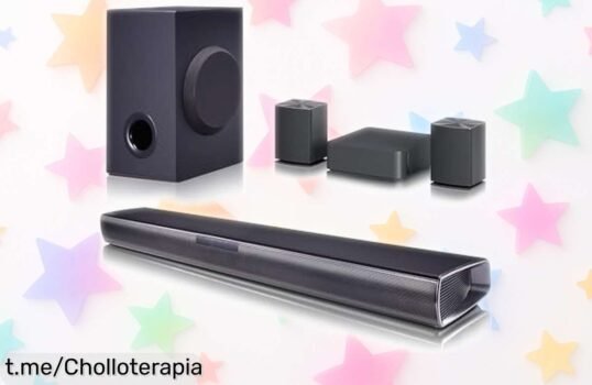 Barra de sonido LG con caisson inalámbrico rebajada: disfruta un sonido envolvente como en el cine antes que se acabe esta oferta espectacular y limitada.