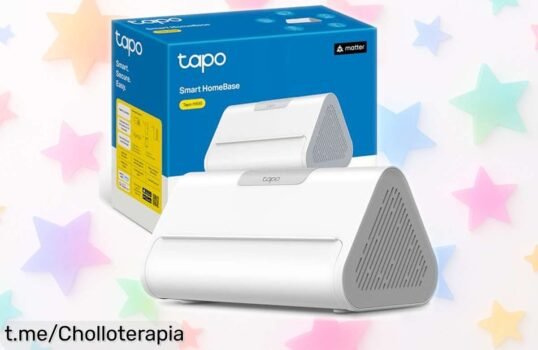 Base Tapo H500 para cámaras y sensores con memoria gigante, ¡super chollo a precio rebajado! Asegura tu hogar y duerme tranquilo como nunca antes. ¡No te lo pierdas!