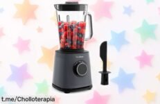 Batidora Moulinex PerfectMix de alta velocidad, ¡cuchillas que cortan un 30% más rápido y ahora a precio rebajado! No te quedes sin la tuya, apúrate y disfruta preparando delicias en segundos.