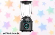 Batidora de vaso poderosa Cecotec con 2200W, cuchillas de titanio y precio rebajado: ¡no te quedes sin la tuya, que esta oferta vuela!