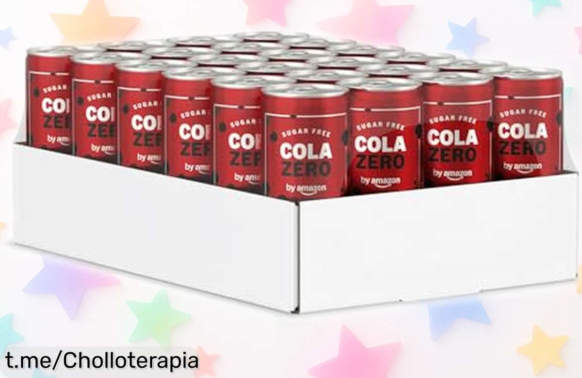 Bebida cola zero de Amazon 24x330ml, sabor irresistible y cero azúcar a precio rebajado; aprovecha este super chollo que alegra tus días ¡Consíguela ya antes de que se agote!