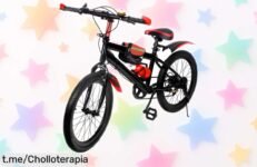 Bicicleta de montaña para niños de 20 pulgadas con cambios a un precio rebajado increíble, ¡aprovecha y haz que cada aventura sea inolvidable antes de que se acaben!