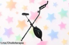 Bicicleta estática plegable Cecotec, ¡ofertón loco para entrenar en casa sin ruido! Aprovecha esta rebaja y comienza tu viaje hacia un estilo de vida más activo ahora.