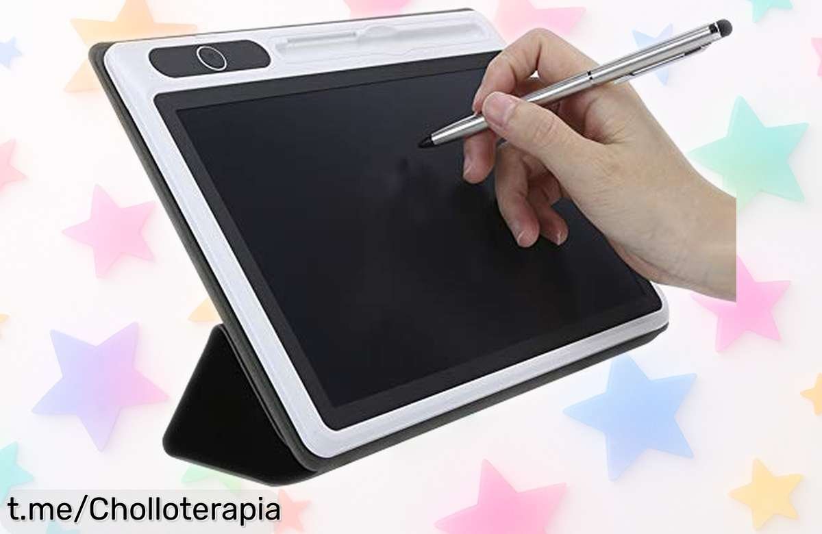 Bloc de notas electrónico de 10” que simula escribir en papel, ahora con precio rebajado ¡No esperes más y captura tus ideas antes que se agoten!