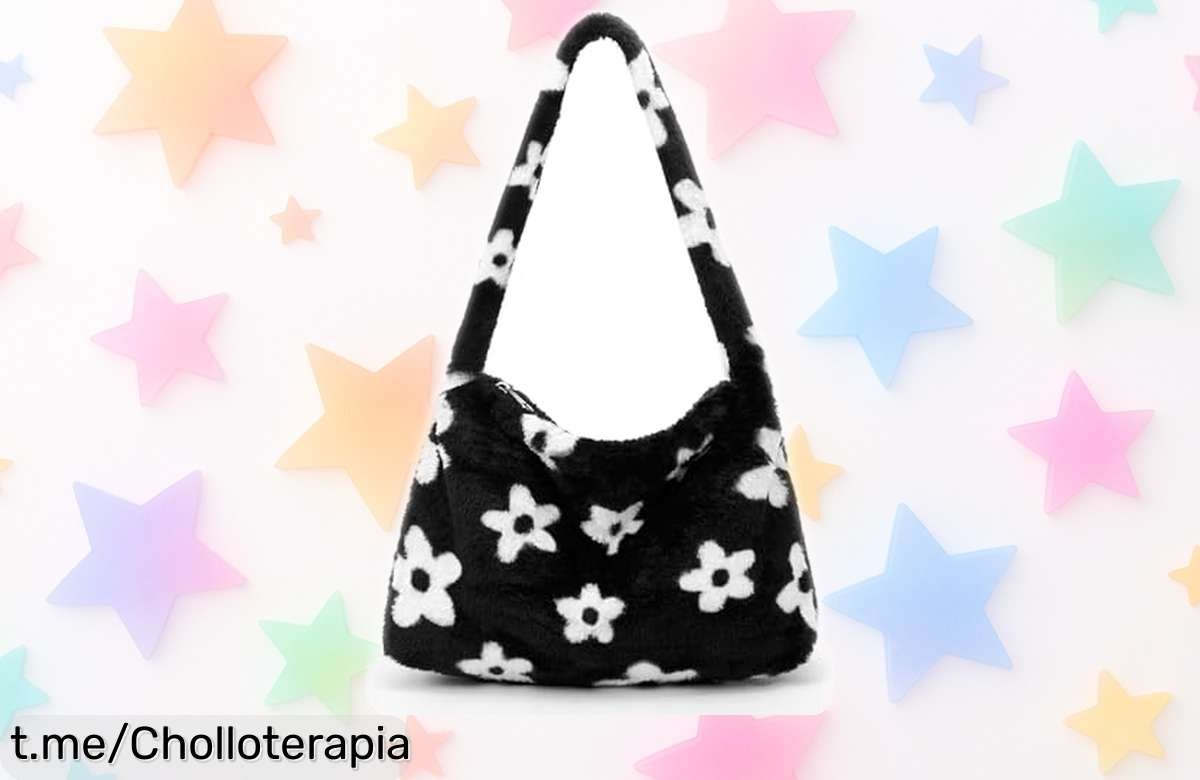 Bolsa de mano esponjosa Kalidi súper ligera y práctica ahora a precio rebajado, ¡aprovecha este chollazo y lleva tu estilo al siguiente nivel!