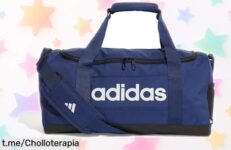 Bolsa deportiva adidas Essentials con espacio gigante y cremalleras seguras a un precio rebajado que no será por siempre ¡Consíguela ya y siente el control en cada paso!