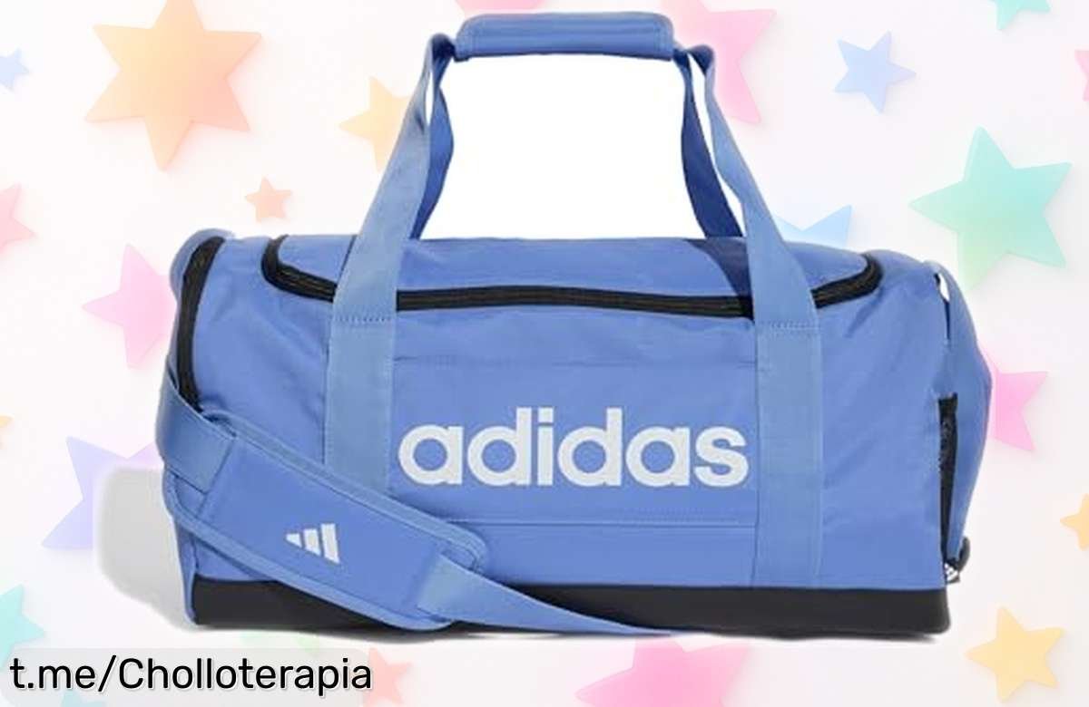 Bolsa deportiva adidas essentials con compartimento para zapatos, ahora a un precio rebajado que vuela rápido ¡No dejes escapar esta oportunidad y hazte con tu mejor aliada ya!