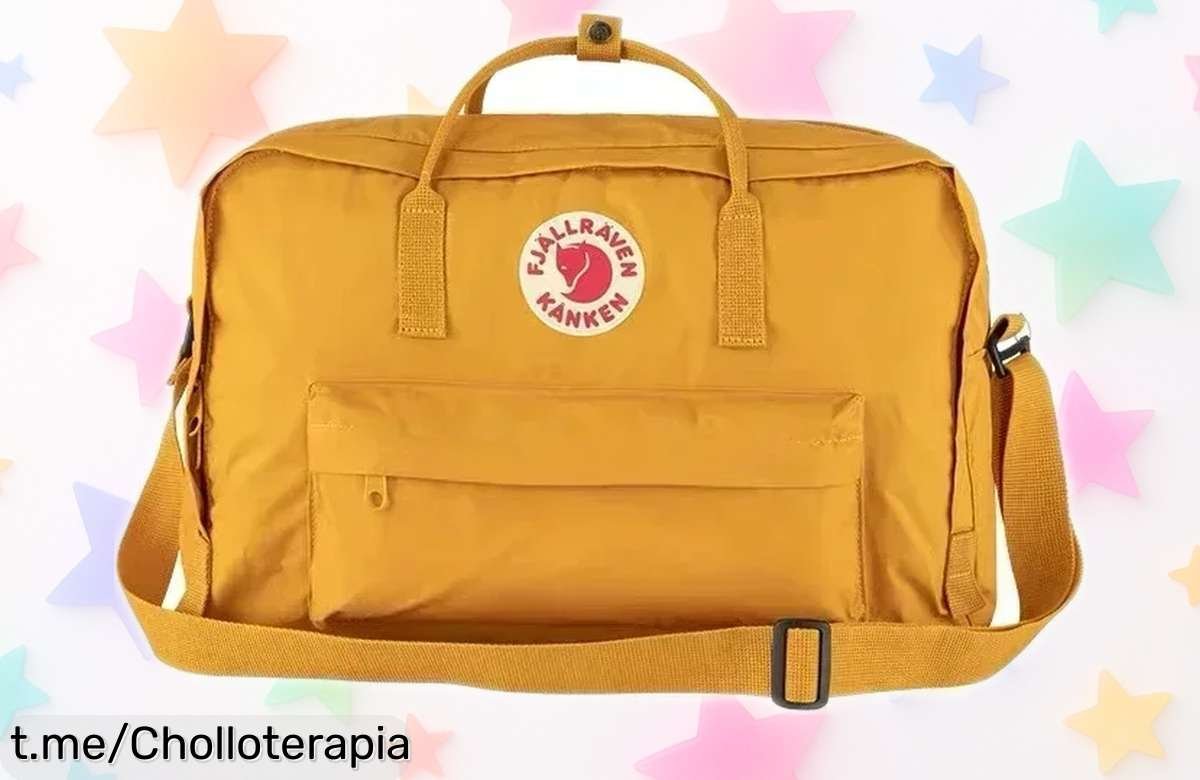 Bolsa impermeable Fjallraven Kanken con descuentazo, ¡agarra la libertad de moverte sin límites! Solo por tiempo limitado y a un precio que no se repetirá.