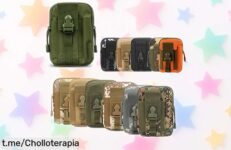 Bolsa táctica súper resistente de nylon 800 a precio rebajado, ¡el compañero perfecto para tus aventuras! No te quedes sin la tuya o perderás lo que más amas.