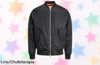 Bomber negro JACK & JONES, el chollo urbano que necesitas ¡Corre y llévatela antes de que desaparezca!