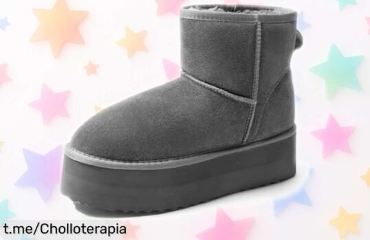 Botas de invierno Dream Pairs impermeables con forro de piel sintética a precio loco, ¡super chollo por tiempo limitado para que tus pies dominen el frío!