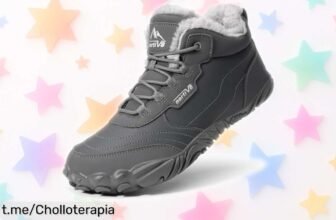 Botas de invierno hombre con forro cálido y suela antideslizante, ¡super chollo a precio loco que no puedes dejar pasar! Disfruta la seguridad y calidez ahora mismo.