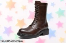 Botines con cordones Dream Pairs a precio loco, quedan pocas unidades; no dejes escapar este super chollo para brillar en cualquier plan ¡Aprovecha antes de que se agoten!