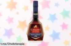 Brandy solera gran reserva Carlos I con sabor único y notas intensas, precio rebajado ¡hazlo tu aliado para momentos especiales antes de que se agote!