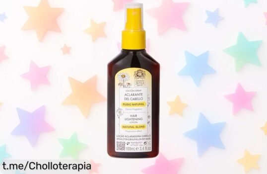 Brillante loción aclarador de cabello Intea que aclara hasta 3 tonos y recupera tu rubio natural, ¡precio rebajado solo por tiempo limitado para lucir radiante ya!