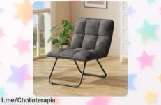 Butaca YITAHOME ligera y plegable a un precio loco, ¡aprovecha este super chollo exclusivo y transforma tu salón en un lugar práctico y moderno de forma fácil!