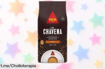 Café en grano Delta Chávenla: Sabor intenso y calidad premium a un precio rebajado, ¡disfruta de la energía pura y déjate seducir por esta oferta que vuela!