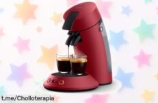Cafetera de monodosis Philips Senseo Original Plus con un sabor potente que hará vibrar tu paladar; ahora rebajada a un precio loco ¡Date prisa, estas tazas volarán!