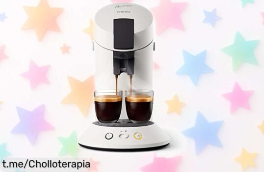 Cafetera monodosis Philips Senseo Original Plus a precio rebajado: Savor intenso y crema perfecta en cada taza, ¡no pierdas este super chollo para disfrutar tu café favorito ya!