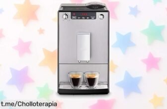 Cafetera súper automática Melitta con molinillo a precio rebajado: disfruta de café personalizado en segundos y despierta tus mañanas ¡no te quedes sin la tuya!