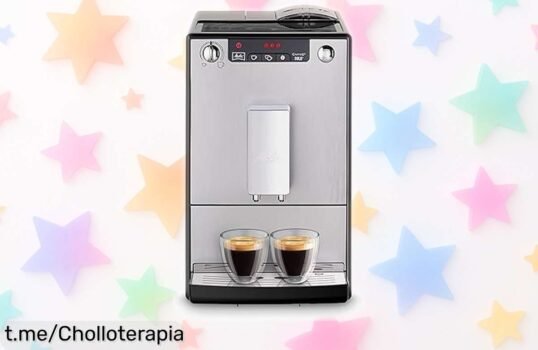 Cafetera súper automática Melitta con molinillo a precio rebajado: disfruta de café personalizado en segundos y despierta tus mañanas ¡no te quedes sin la tuya!