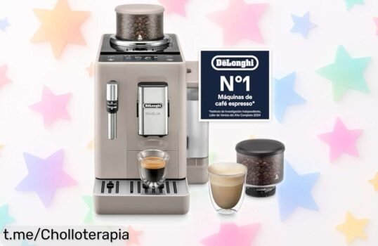 Cafetera superautomática De’Longhi Rivelia con espumador: bebida perfecta al toque y precio rebajado, ¡apresúrate a probar el café de tus sueños!