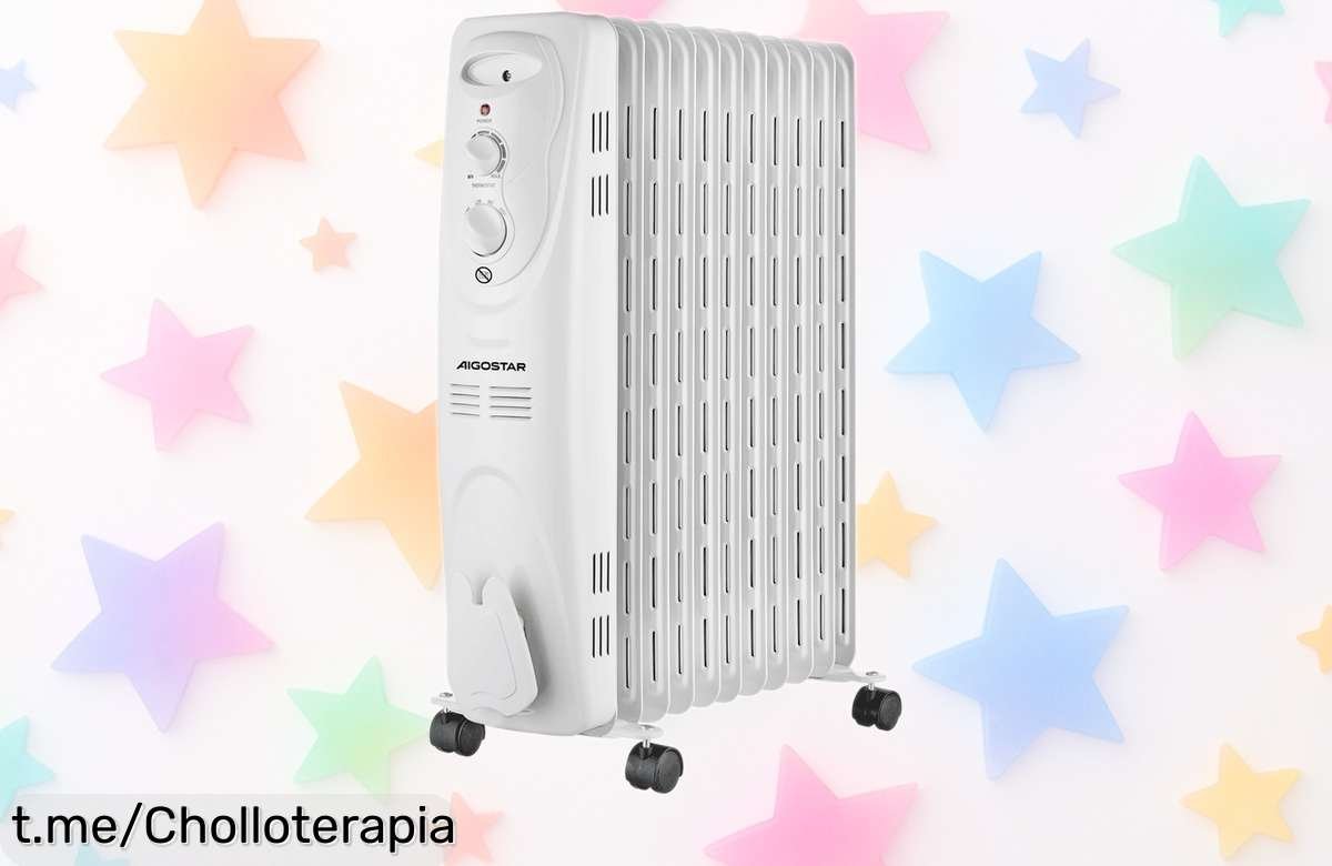 Calefactor bajo consumo Aigostar: ahorra en tu factura y calienta al instante con este super chollo limitado, ¡no dejes que se agote antes de darle a tu hogar el calor que merece!