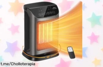 Calefactor bajo consumo Weeksun que calienta en 2 segundos, ahora a un precio rebajado imposible de dejar pasar. ¡Date prisa y siente la calidez antes de que se agote!